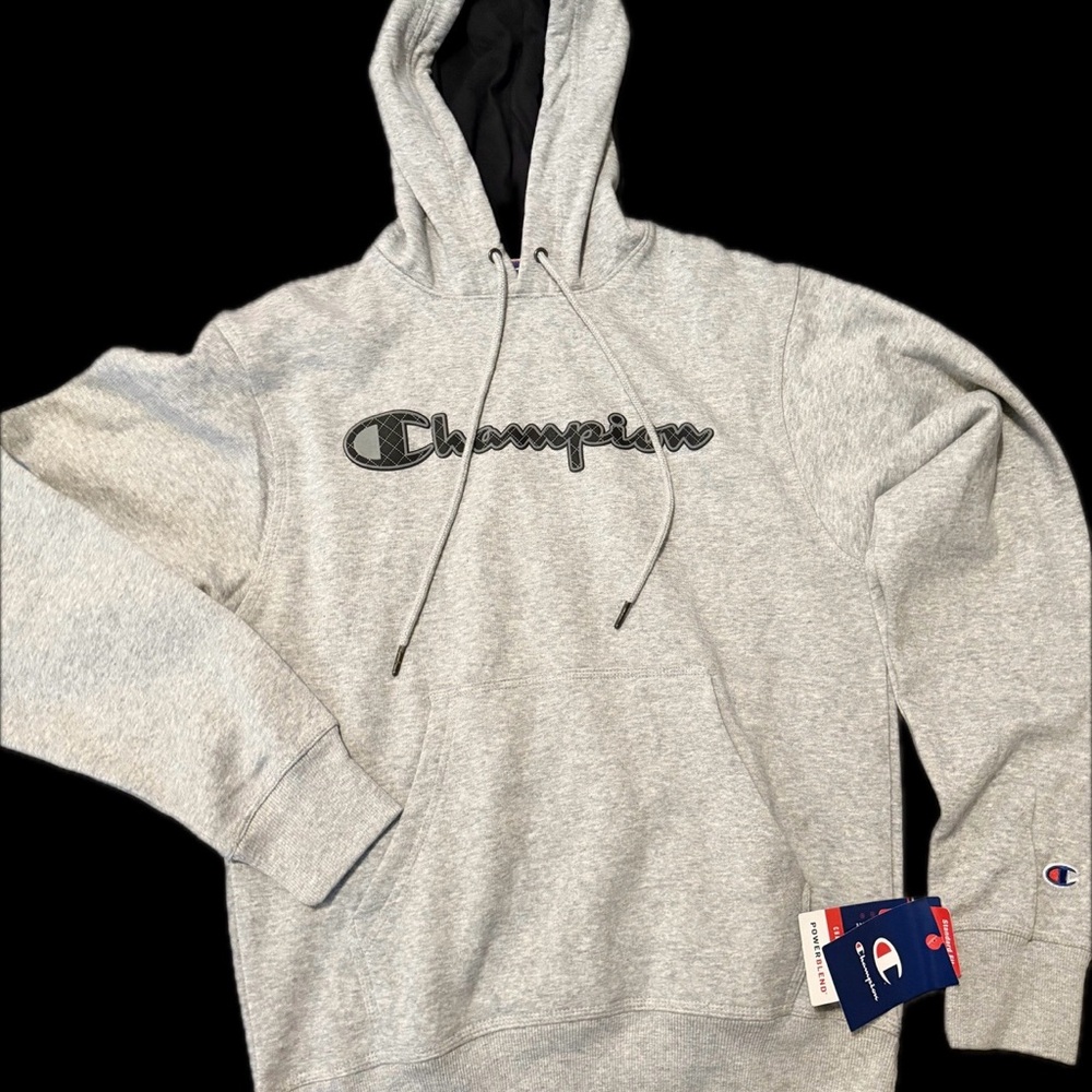 Champion Light Gray Men's Hoodie